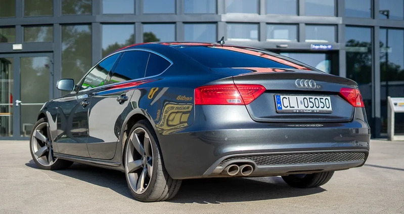 Audi A5 cena 66900 przebieg: 186816, rok produkcji 2013 z Lublin małe 781